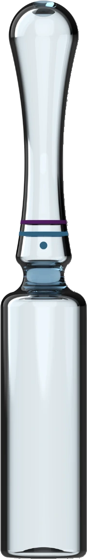 KAISHA Pharma Form D glass ampoule